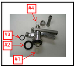 SL0601 - TEFLON SEAL, COUPLER NUT - Set of 2 pcs